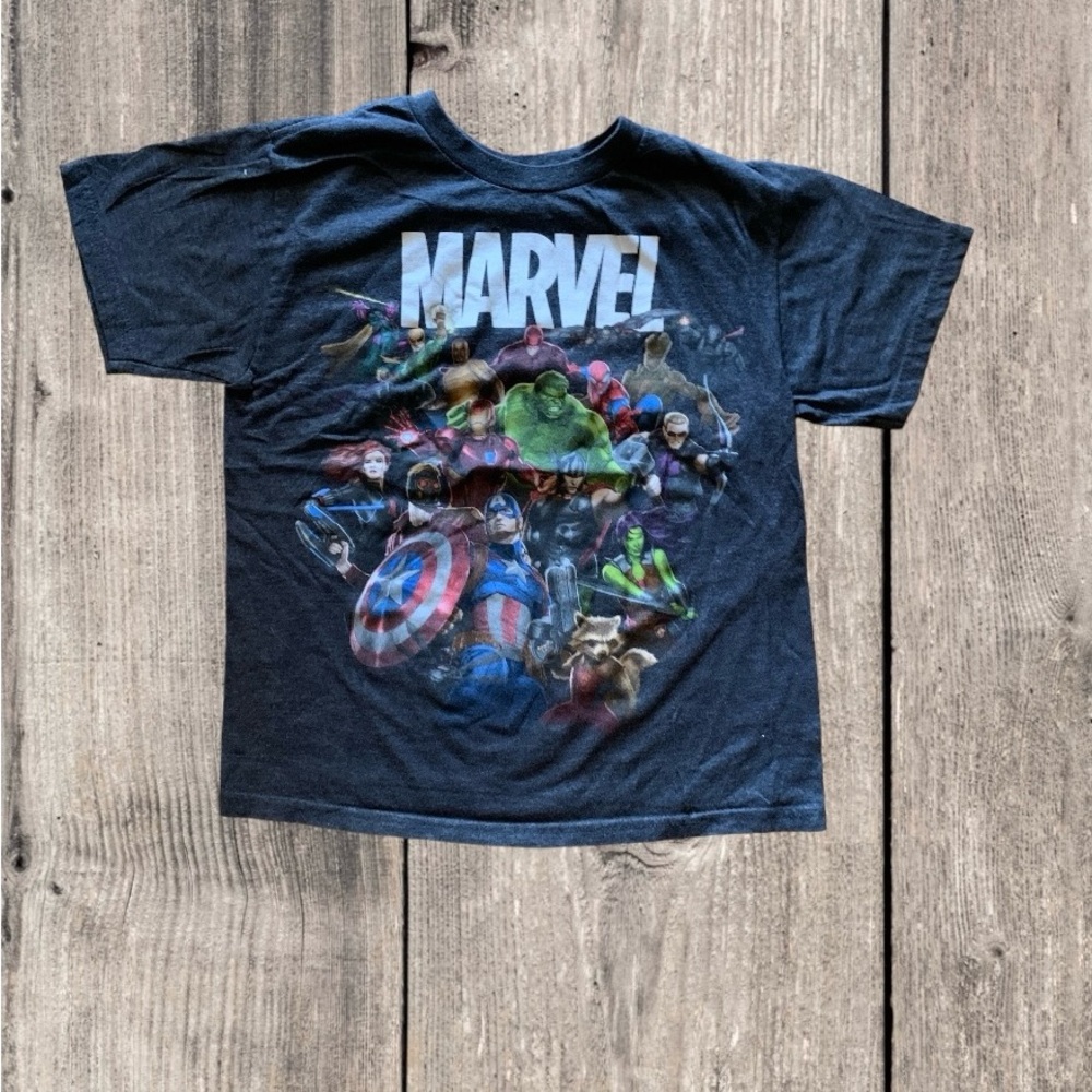 Marvel’s Avenger kids T-shirt/Color: Dark blue/ Size~Medium